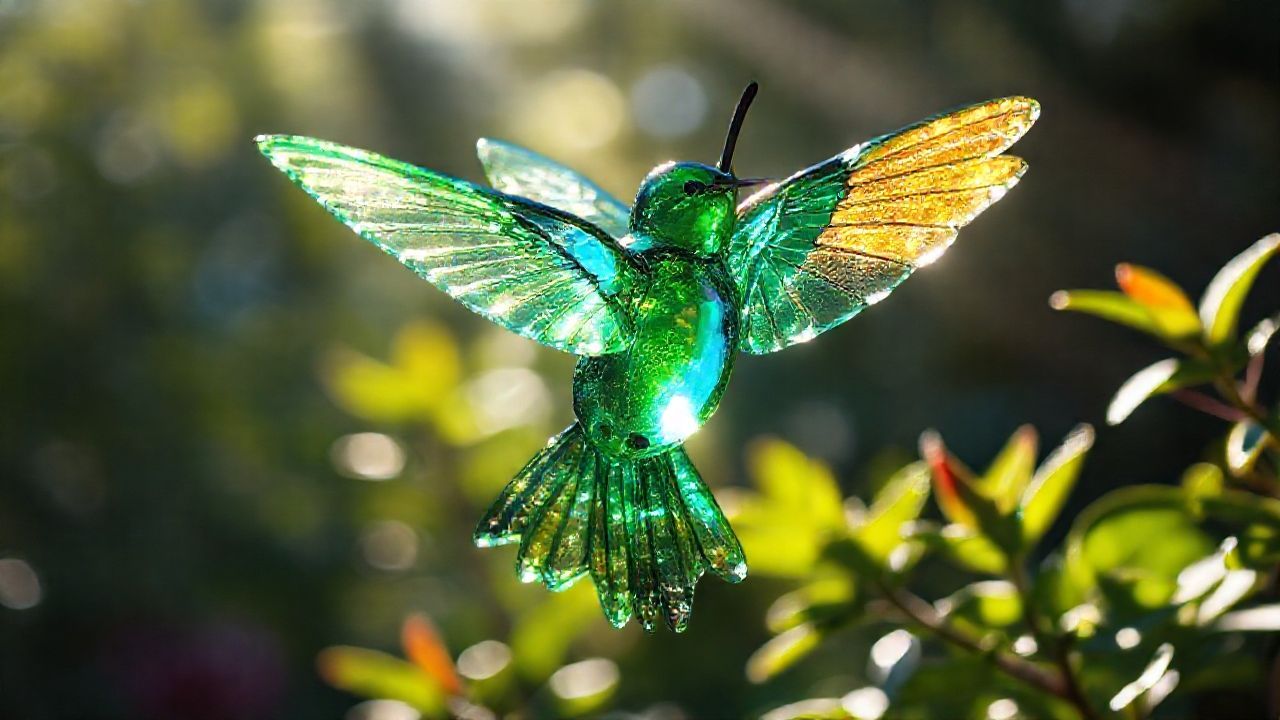 El colibrí de cristal