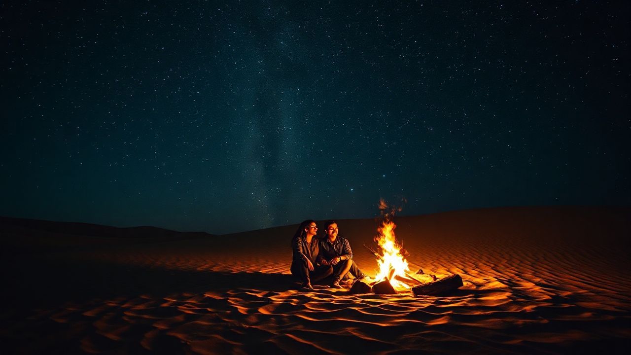 Una noche en el desierto