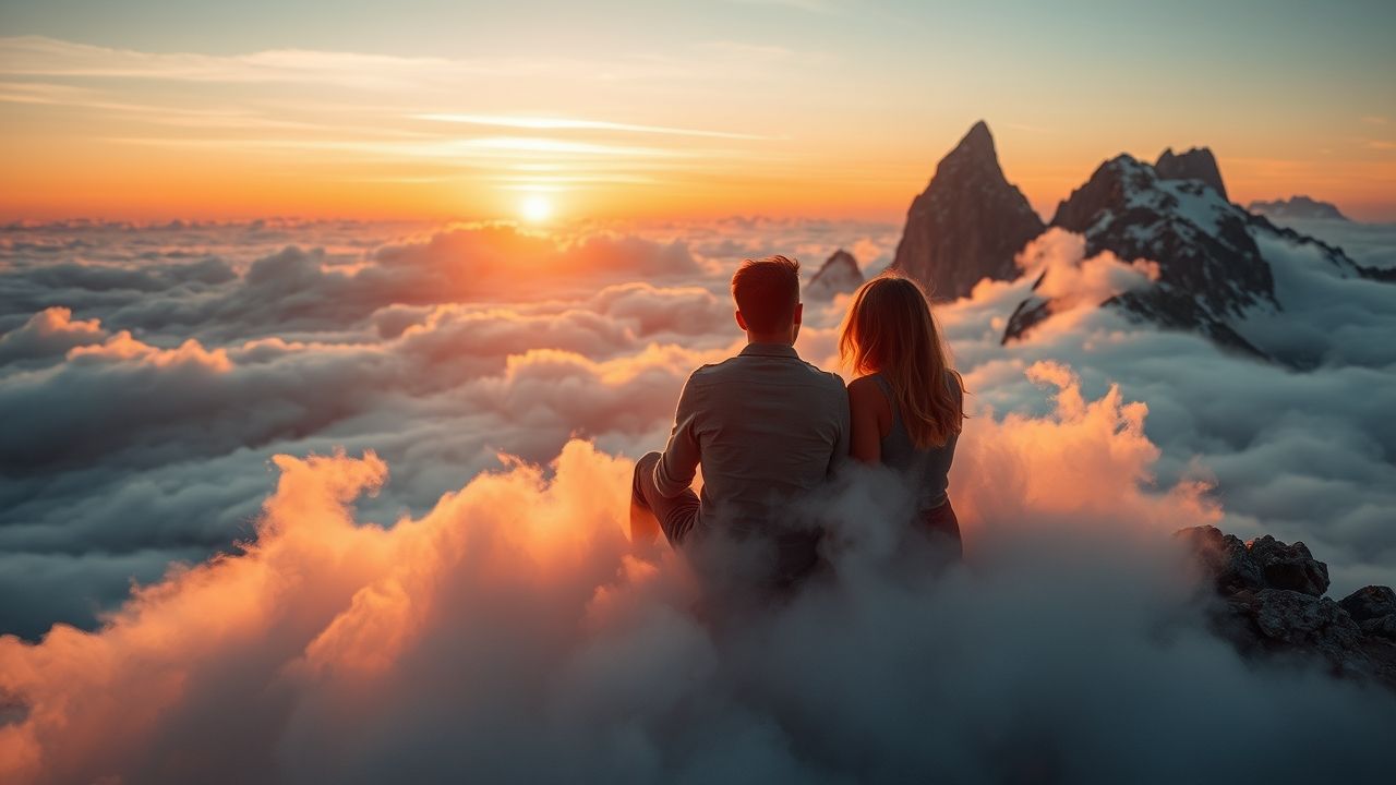 El abrazo de las nubes