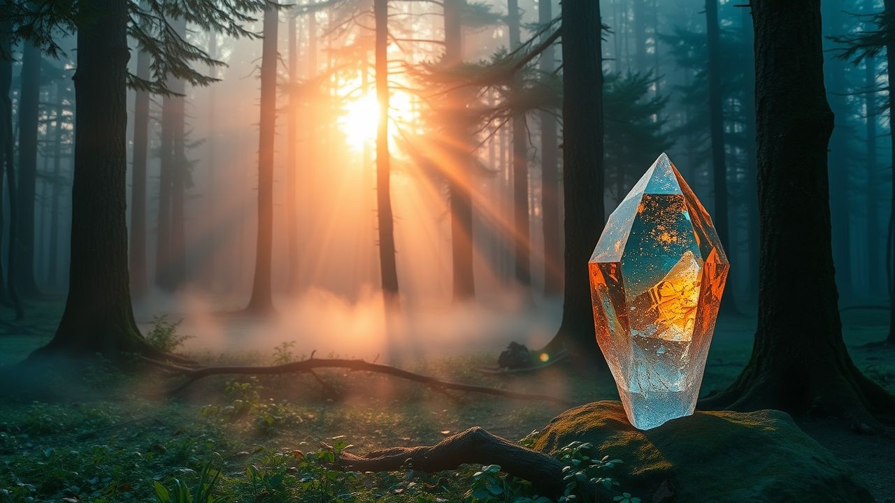 El cristal del amanecer