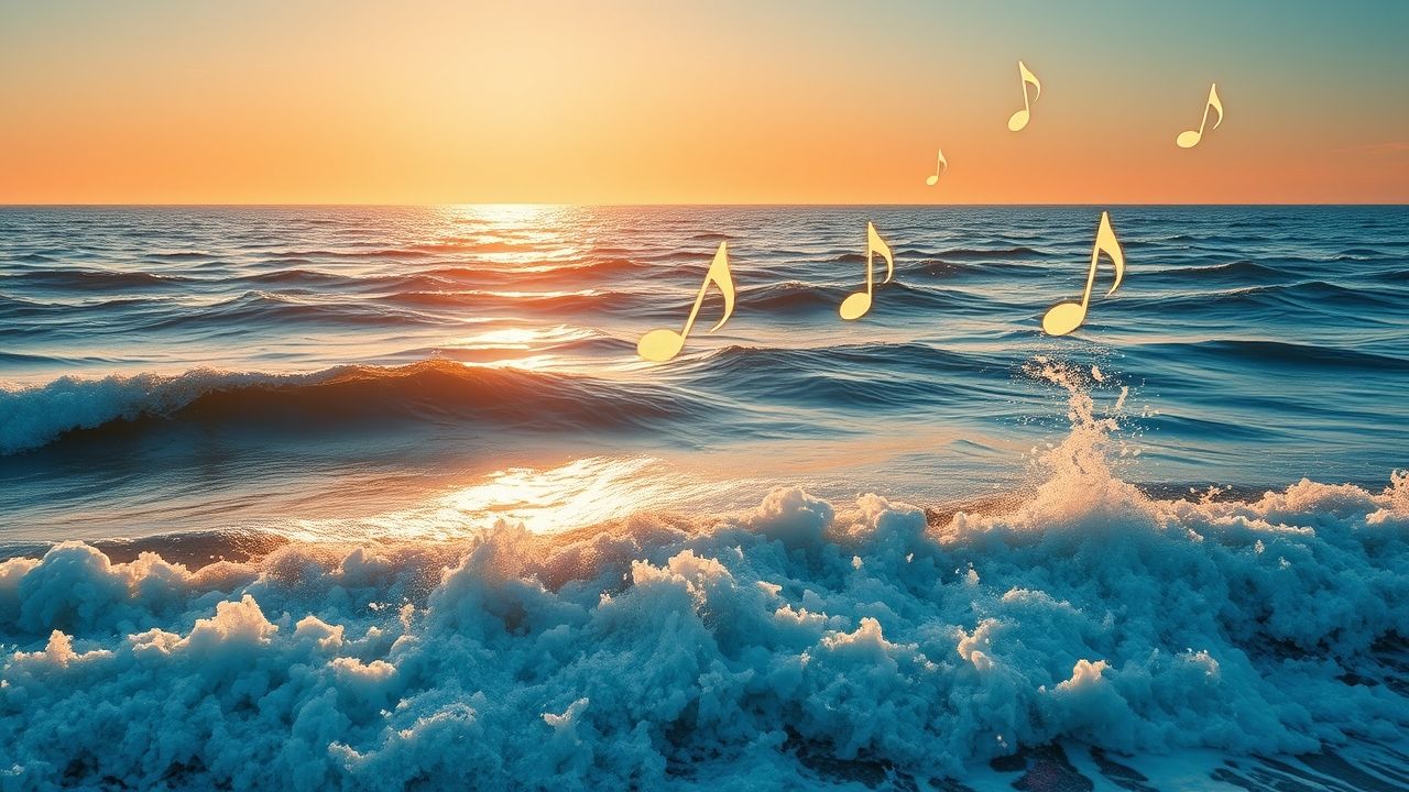 La música de las olas